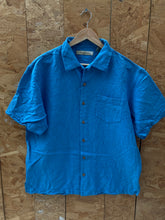 Vintage Y2K blue Hula girl Hawaiian shirt size medium by Tommy  Bahama